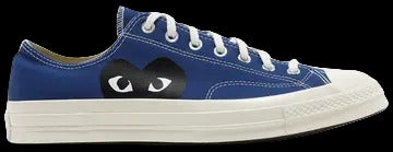 Comme des Garçons PLAY x Converse Chuck 70 Low Blue Quartz