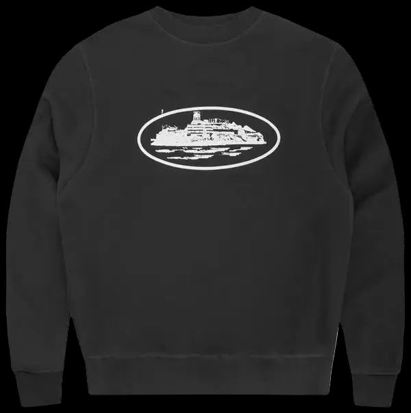 Corteiz OG Alcatraz Sweatshirt Black