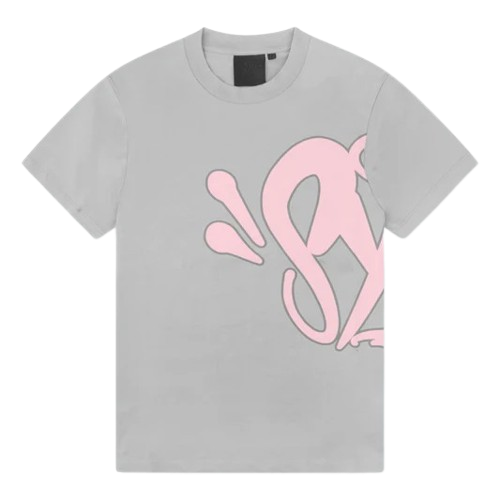 Syna World Logo Grey Pink T-Shirt