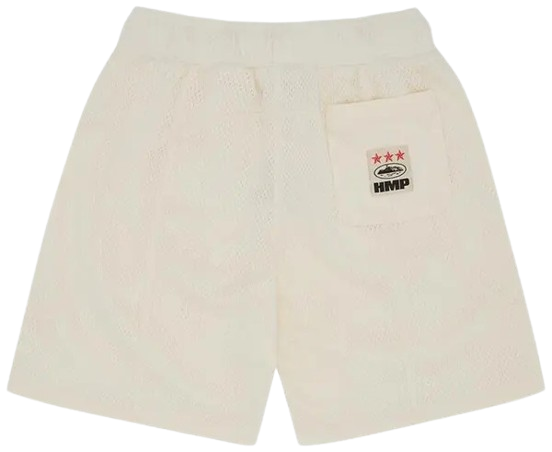 Corteiz HMP Mesh Panel Short White