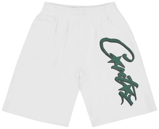 Corteiz Allstarz Shorts White/Green